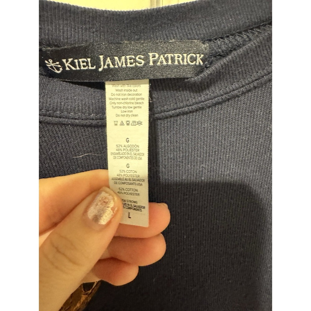 KJP Kiel James Patrick McAllister Moose Sweatshirt Adult L Winter Holidays - Picture 9 of 10